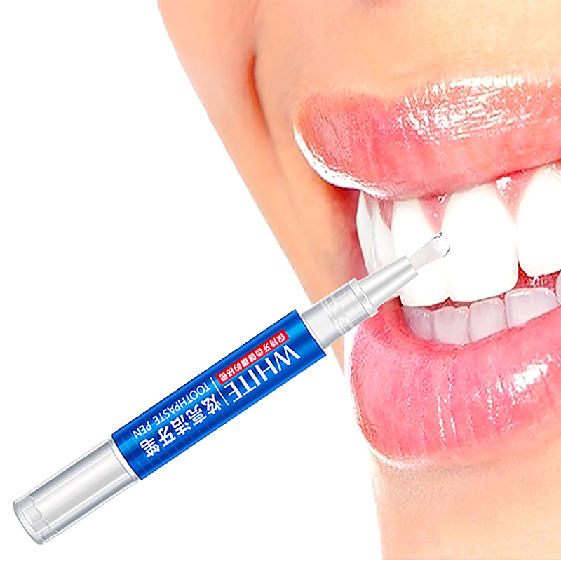 Teeth Whitening Pens - 3mlの歯のホワイトニング用ジェルペン。歯の着色を効果的に除去し、歯を明るくします。口腔ケア用。歯のホワイトニングツール。