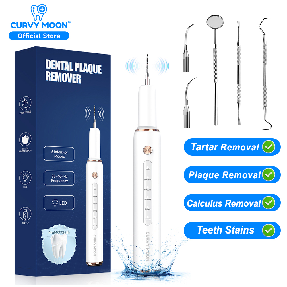 Teeth Whitening Mouthwash - 電動歯クリーナー超音波歯科スケーラー歯垢歯石除去ツール歯の汚れ洗浄ツール口腔ケア