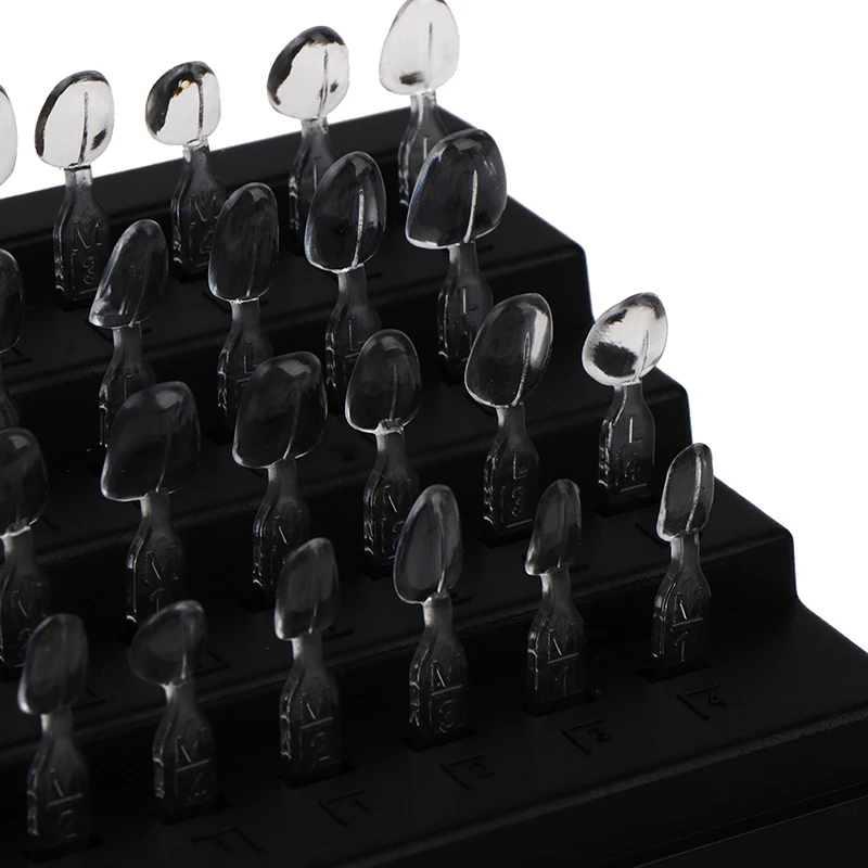 Teeth Whitening Moulds - 複合樹脂ベニア用歯科用モールド光硬化充填前歯歯のホワイトニング歯科ラボ材料 A