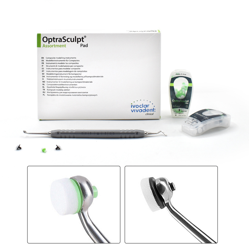 Teeth Whitening Kit - Ivoclar Vivadent 歯科用ホワイトニングフォームパッドキット、樹脂充填ツール付き、美容と健康のための歯のホワイトニングベニアフォームパッド