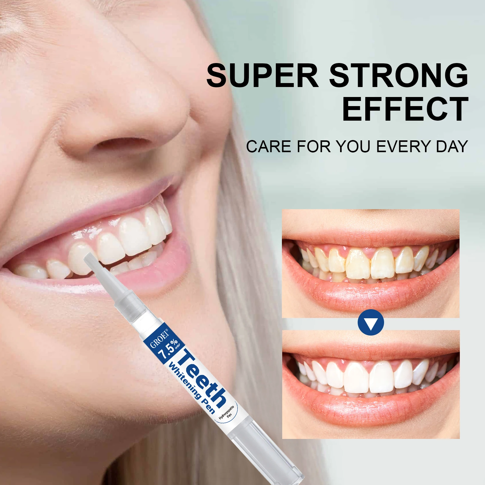 ヒドロキシアパタイト歯のホワイトニングペンまばゆい白いステイ - Teeth Whitening Pens のレビューと価格