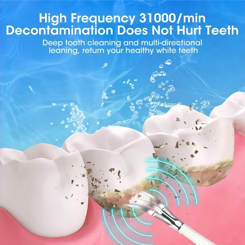 超音波スケーラー 歯のクリーニング 歯石除去 プラーク除去  - Teeth Whitening Mouthwash のレビューと価格