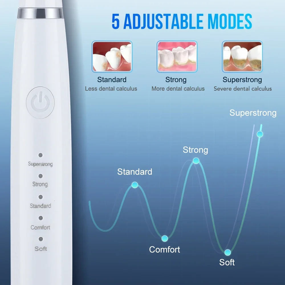 超音波スケーラー 歯のクリーニング 歯石除去 プラーク除去  - Teeth Whitening Mouthwash のレビューと価格