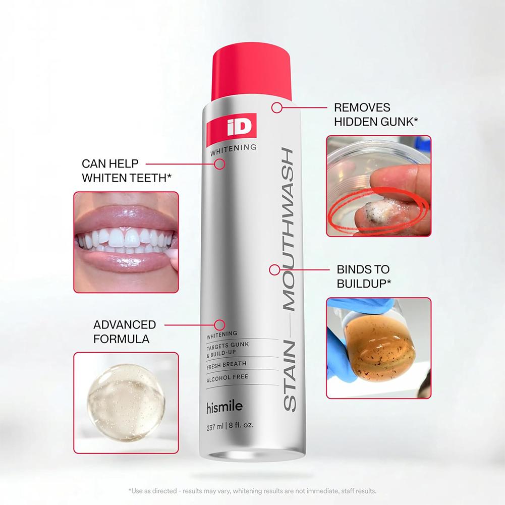 Hismile iD アルコールフリーうがい薬 ディープクリ - Teeth Whitening Mouthwash のレビューと価格