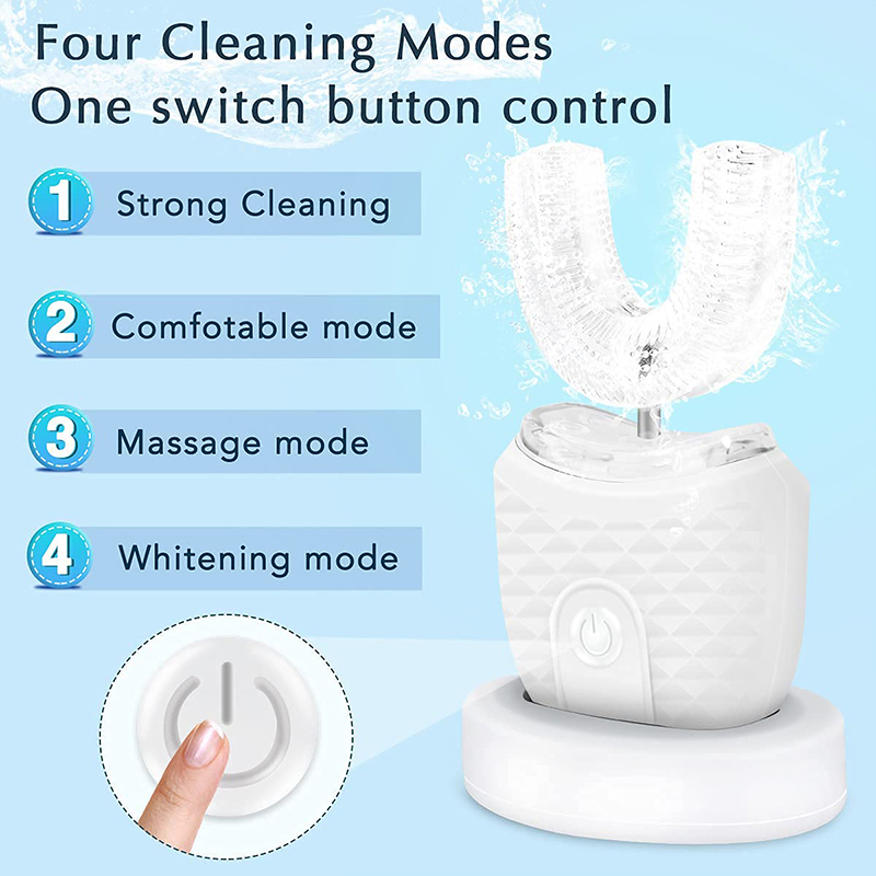 U字型充電式ライトクイックホワイトニング歯のホワイトナー、プ - Teeth Whitening Kit のレビューと価格