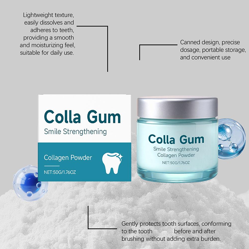 コラーゲン配合の歯磨き粉。歯を白くし、歯茎を鎮静させ、歯垢を - Teeth Whitening Near Me のレビューと価格