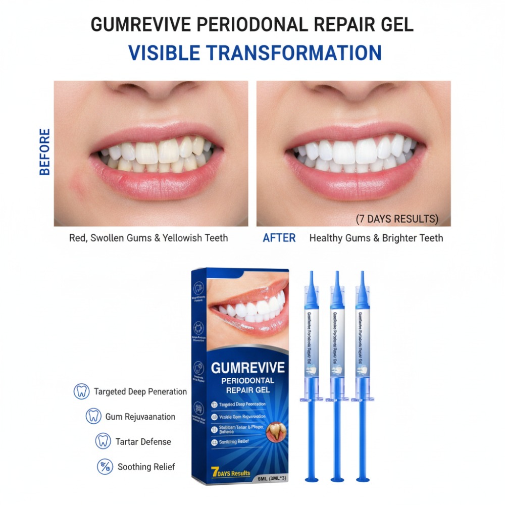 GUMREVIVE 歯周修復ジェル 歯茎の若返り 鎮静効果  - Teeth Whitening Near Me のレビューと価格