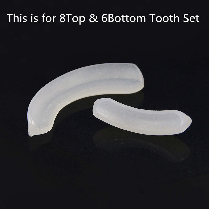 Jinao2pcsグリル成形固定バー再利用可能なシリコントッ - Teeth Whitening Moulds のレビューと価格