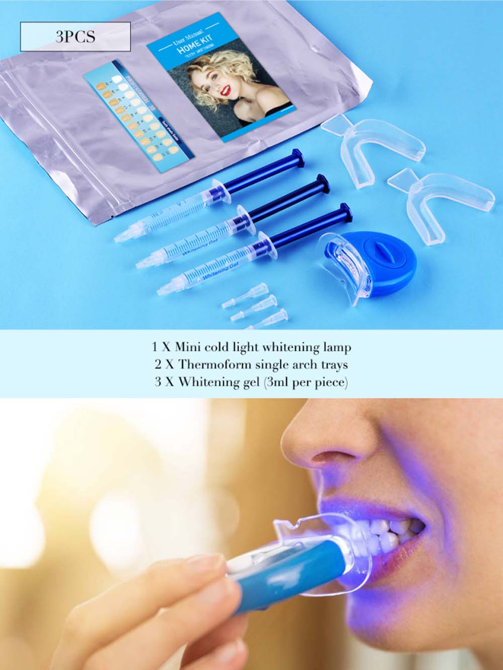 歯のホワイトニングキット,高品質の製品,過酸化物,明るい白, - Teeth Whitening Kit のレビューと価格