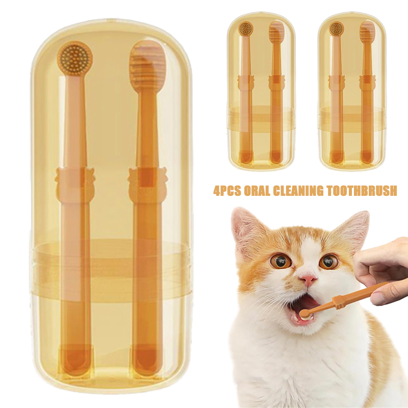 歯のホワイトニング犬猫用シリコンソフト歯ブラシオーラルケア子 - Teeth Whitening Kit のレビューと価格