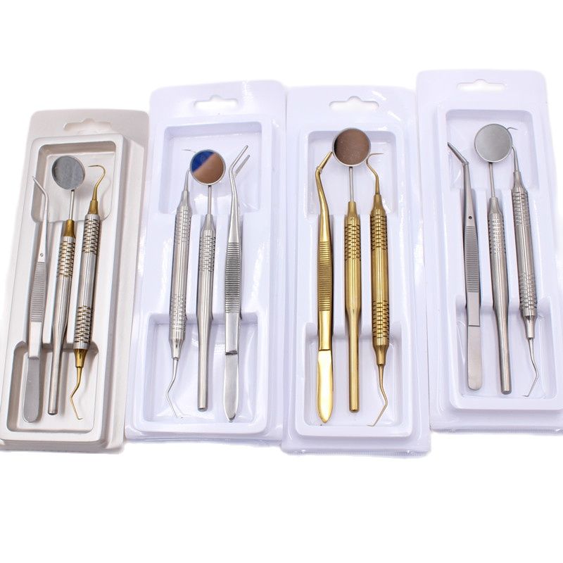 3pcs/pack Stainless Steel Dent - Teeth Whitening Kit のレビューと価格