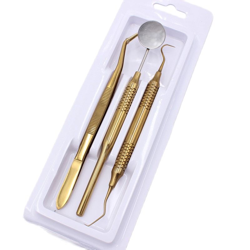 3pcs/pack Stainless Steel Dent - Teeth Whitening Kit のレビューと価格