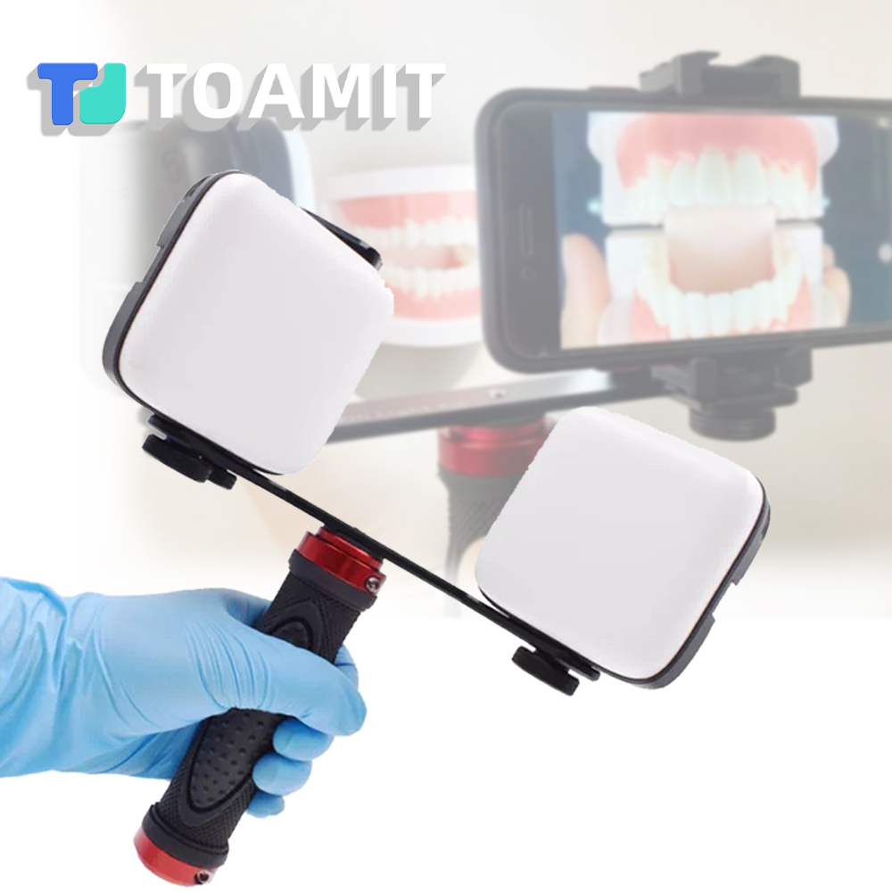 歯科用撮影ライト、スマートフォン用Bluetooth LED - Teeth Whitening Kit のレビューと価格