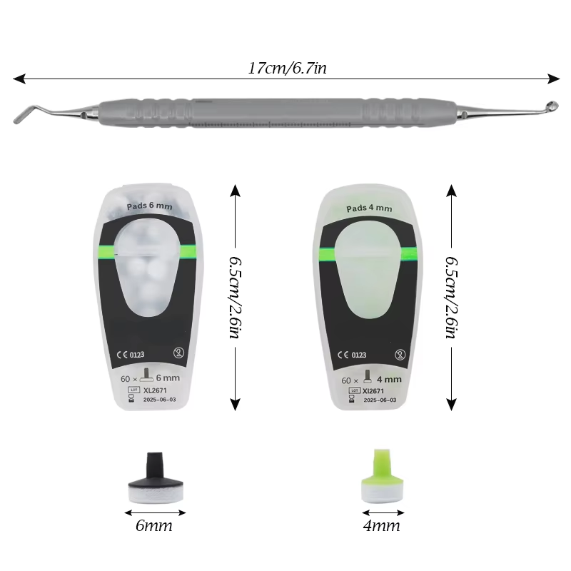 歯科用コンポジットキット、フォームパッド成形ツール、ハンドル - Teeth Whitening Kit のレビューと価格