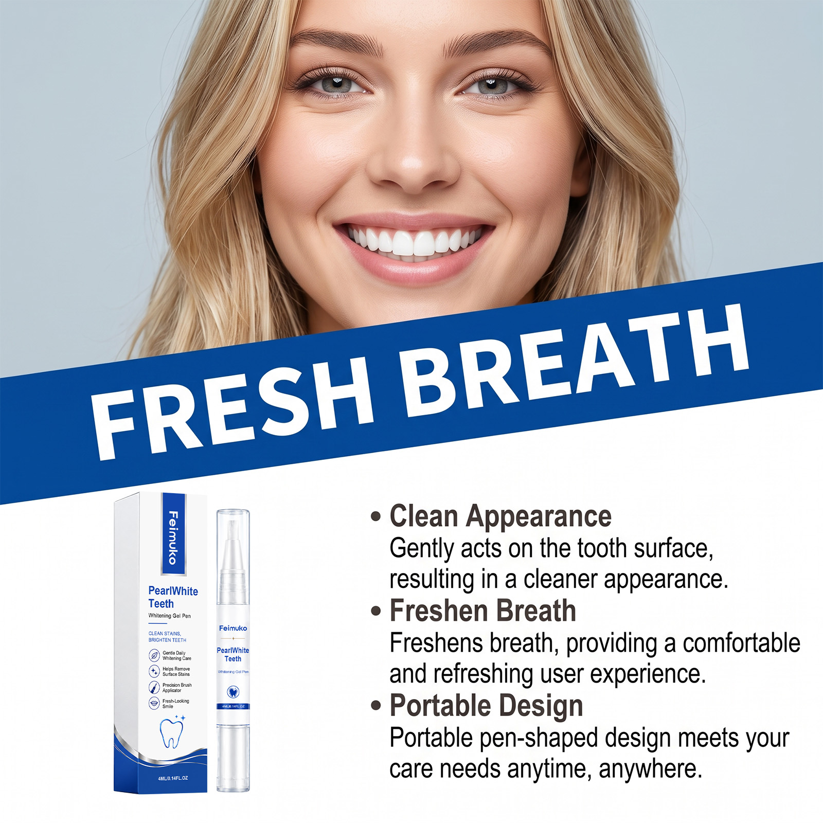 携帯用歯のホワイトニングジェルペン、ステイン除去、精密ブラシ - Teeth Whitening Pens のレビューと価格